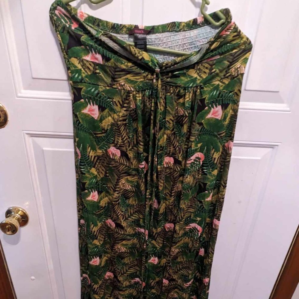 Mark Strapless Dress with Ties